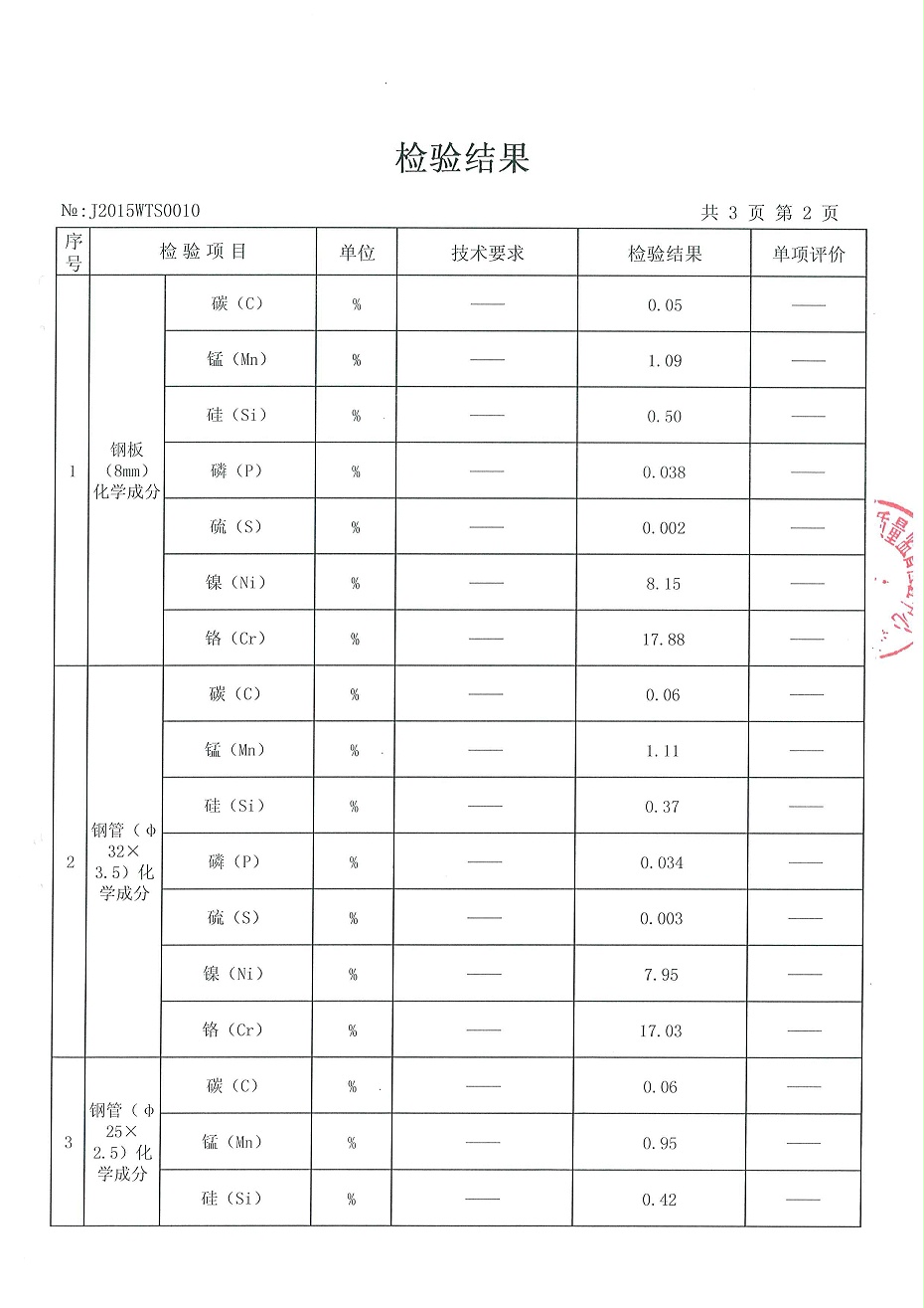 煤灰取样器检验报告3